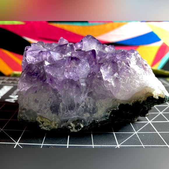 303g Natural Mineral Specimen Amethyst Quartz Crystal Beautiful Stone Rock - Picture 9 of 16